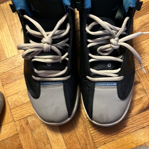 Baby blue grey and white Jordan’s dub 00’s - Picture 4 of 6